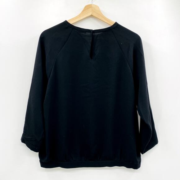 Tibi Black long sleeve blouse - Picture 4 of 5